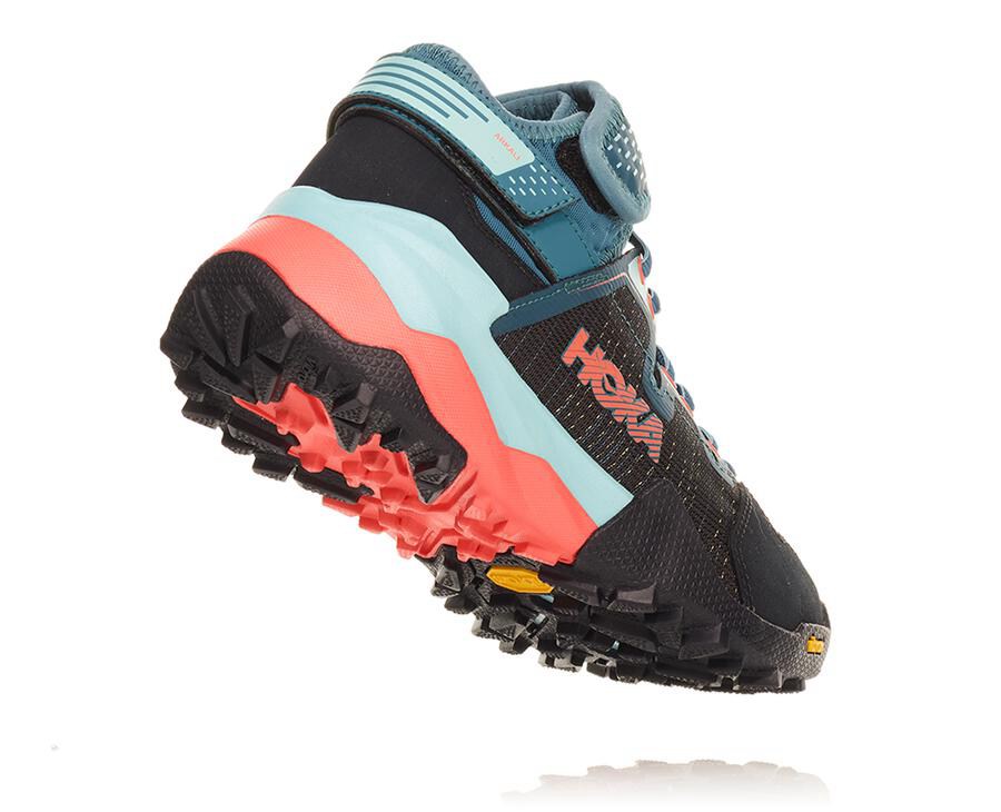 Hoka One One Womens Trail Shoes - Arkali - Turquoise - NCPY26394